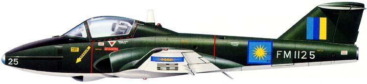 Canadair CL-41 Tutor avión de entrenamiento
