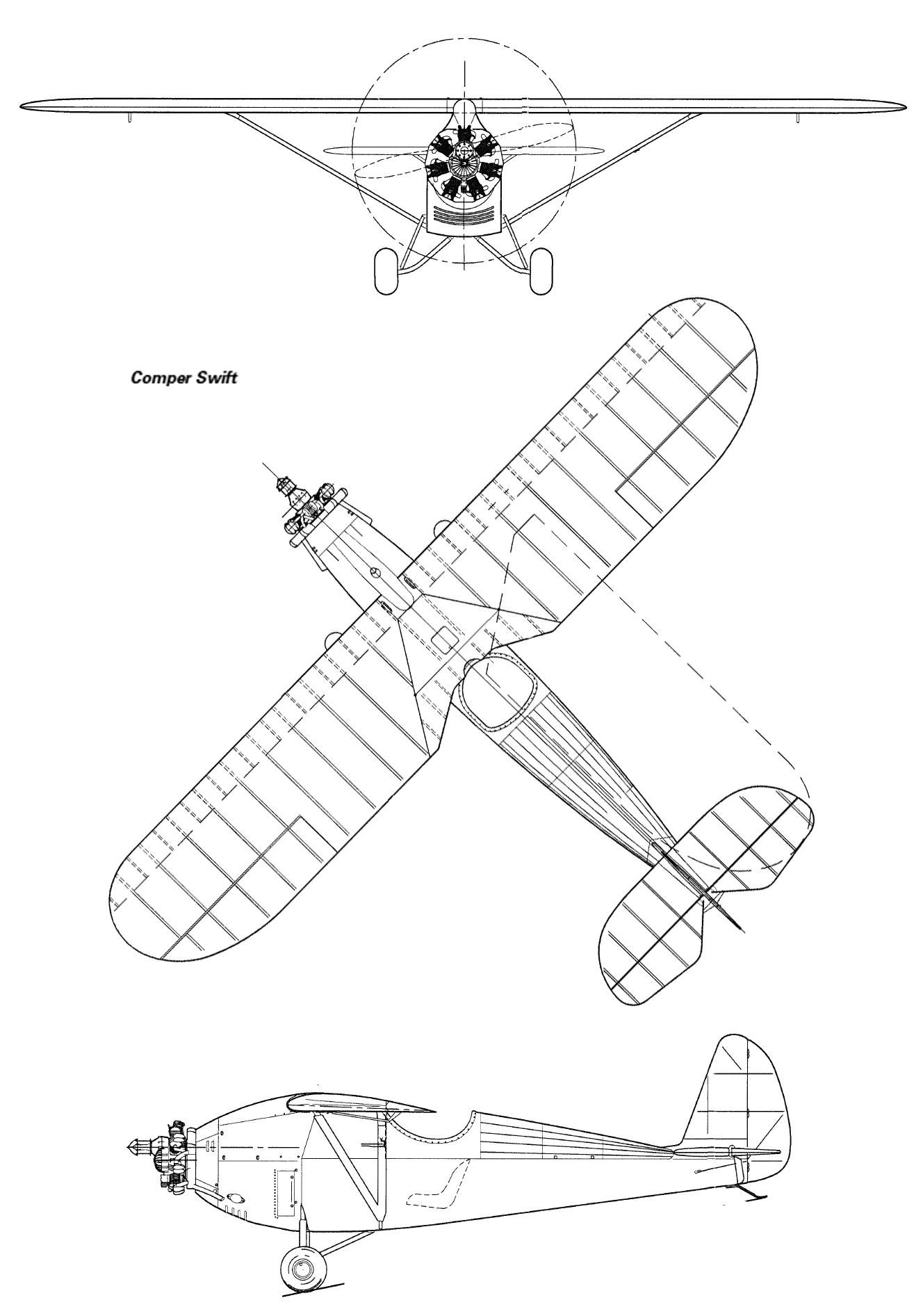 CLA.7 Swift avión ligero