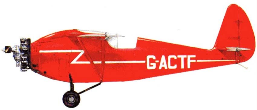 CLA.7 Swift avión ligero
