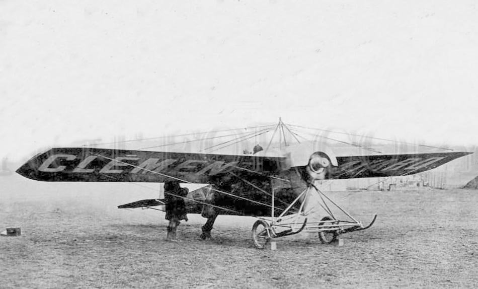 Clement-Bayard Monoplan early monoplane