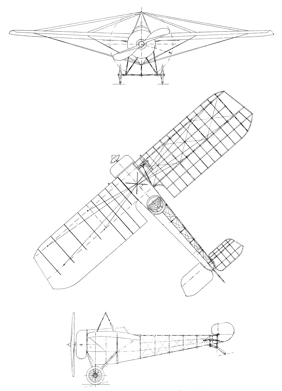 Clement-Bayard Monoplan early monoplane
