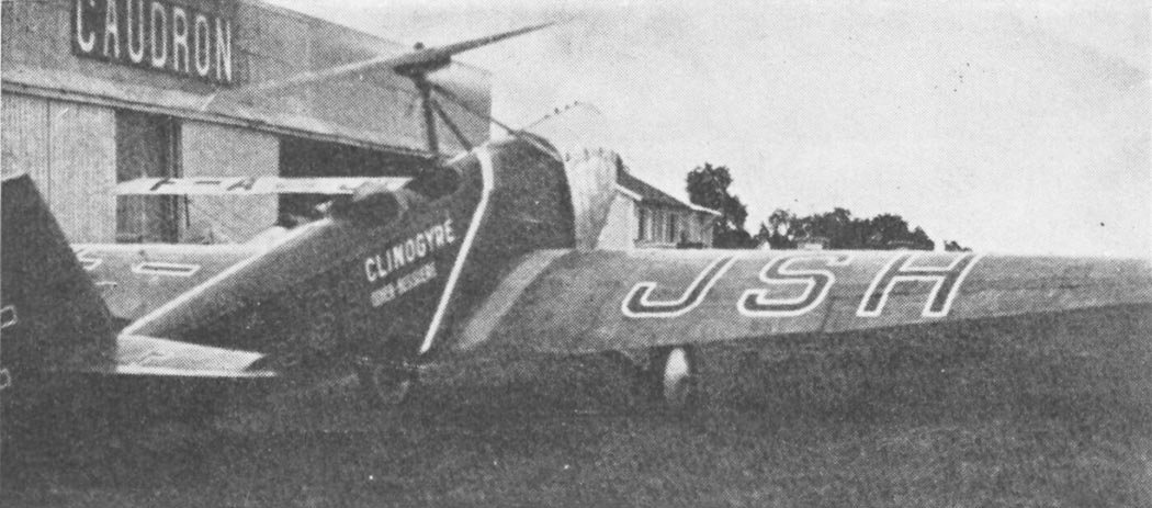 Clinogyre autogiro