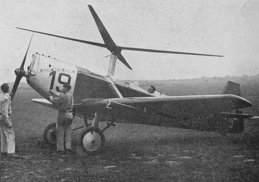 Clinogyre autogiro