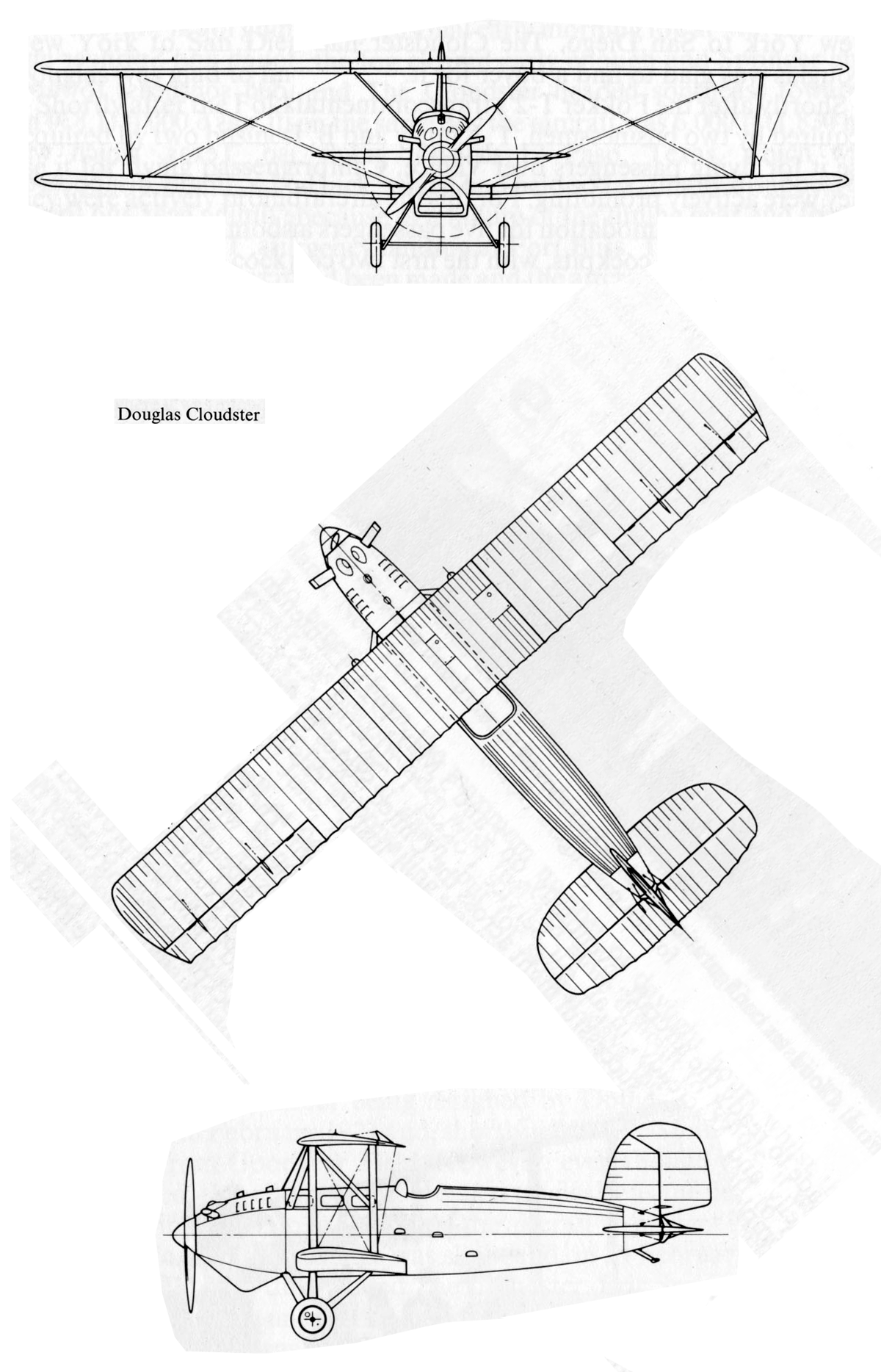 Cloudster - avión de Davis-Douglas Company