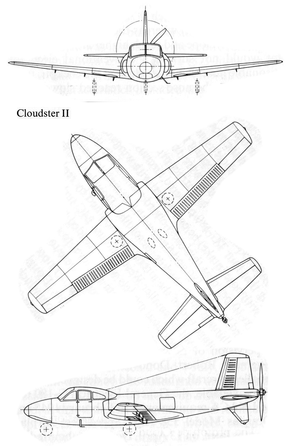 Cloudster II avión