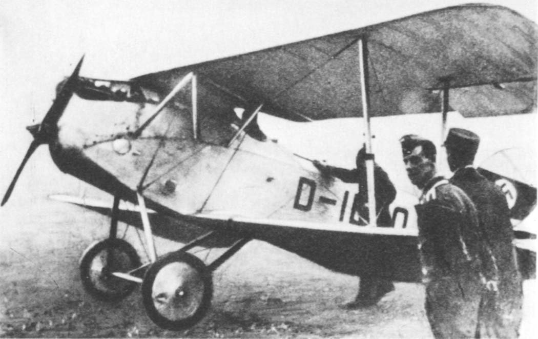 Halberstadt CLS.I avión de reconocimiento alemán
