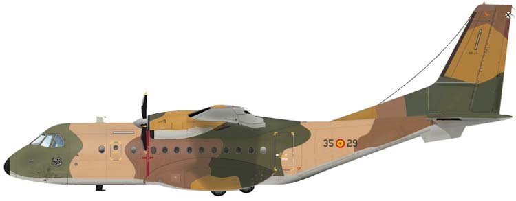 CASA CN-235, avión de transporte militar medio
