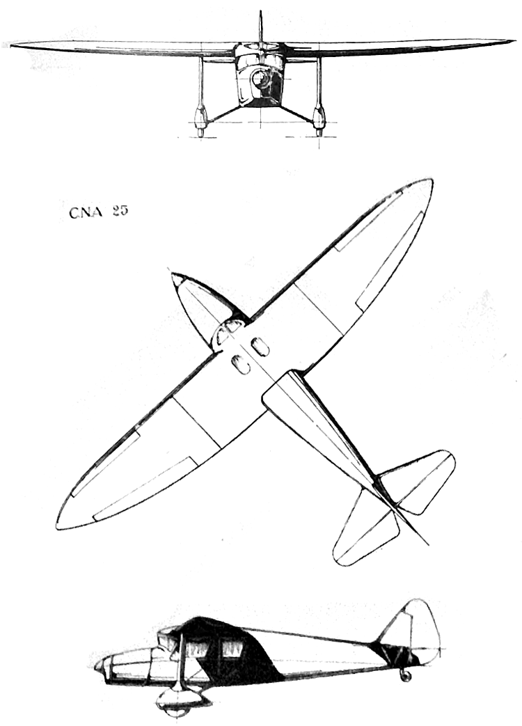 CNA 25 avión ligero multipropósito