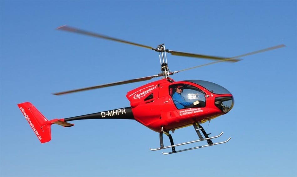 CoAX 2D light helicopter