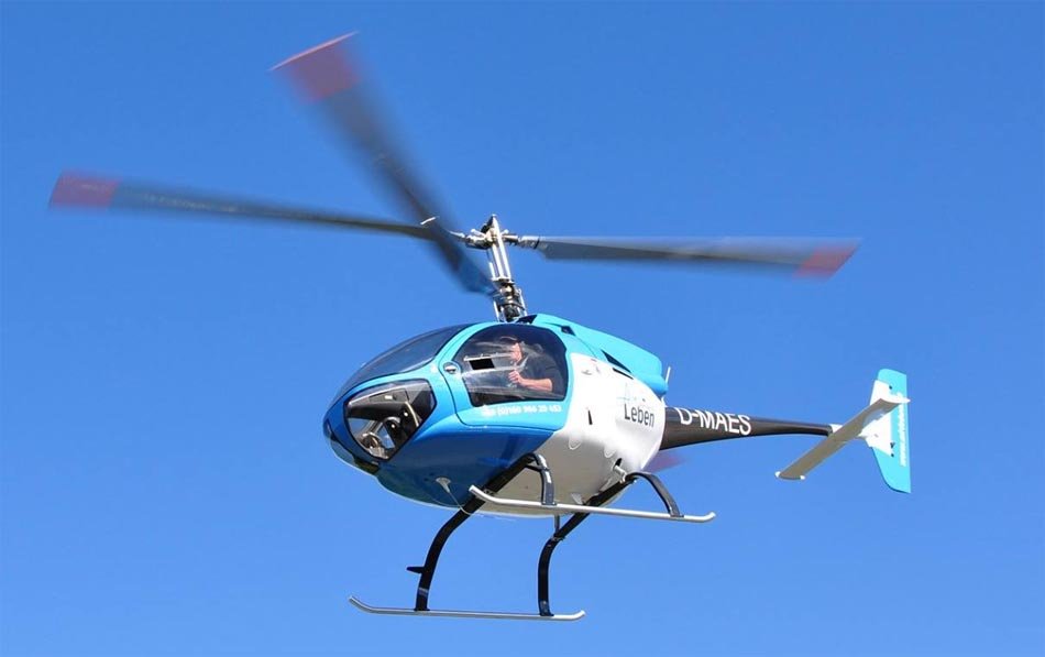 CoAX 2D light helicopter