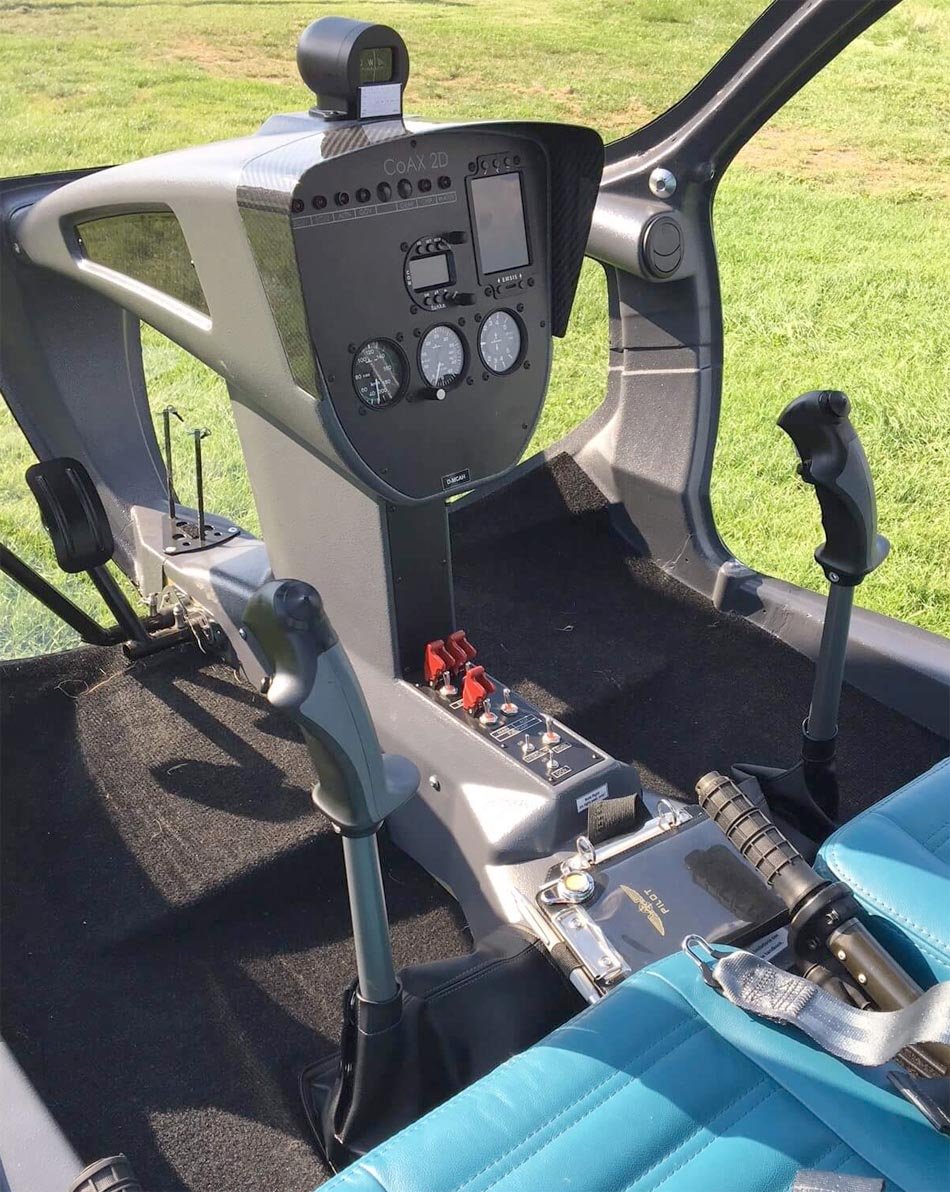 CoAX 2D light helicopter