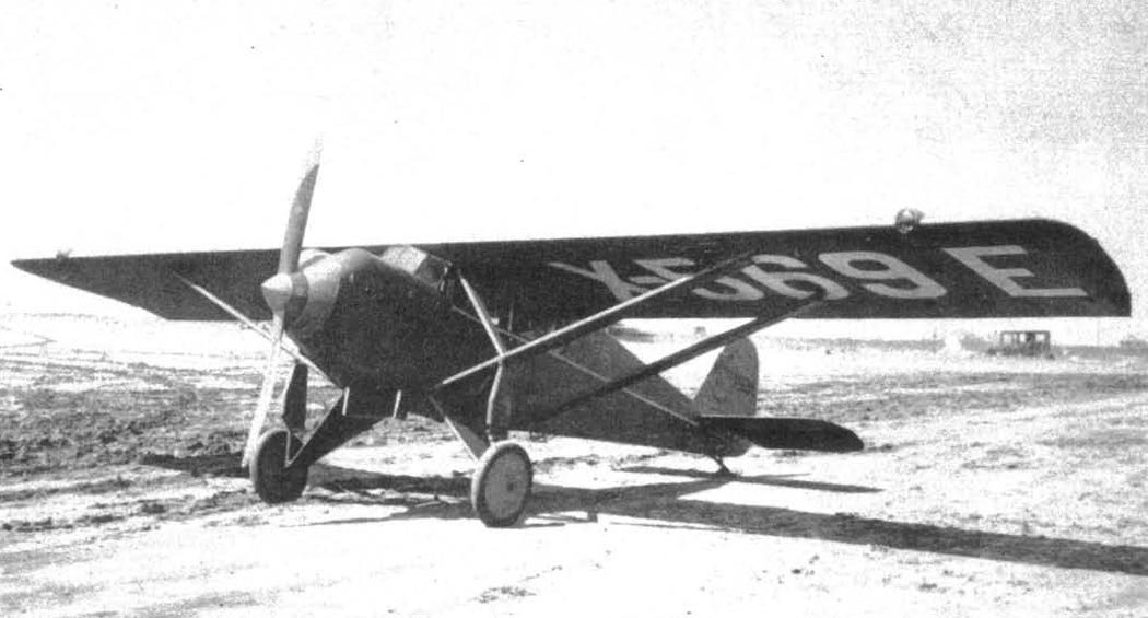 Coffman A Monoplane avión ligero monoplano