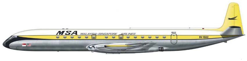 D.H.106 Comet jet airliner