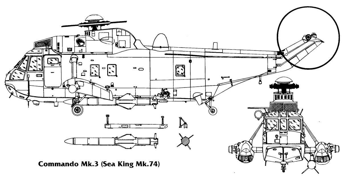 Commando helicopter