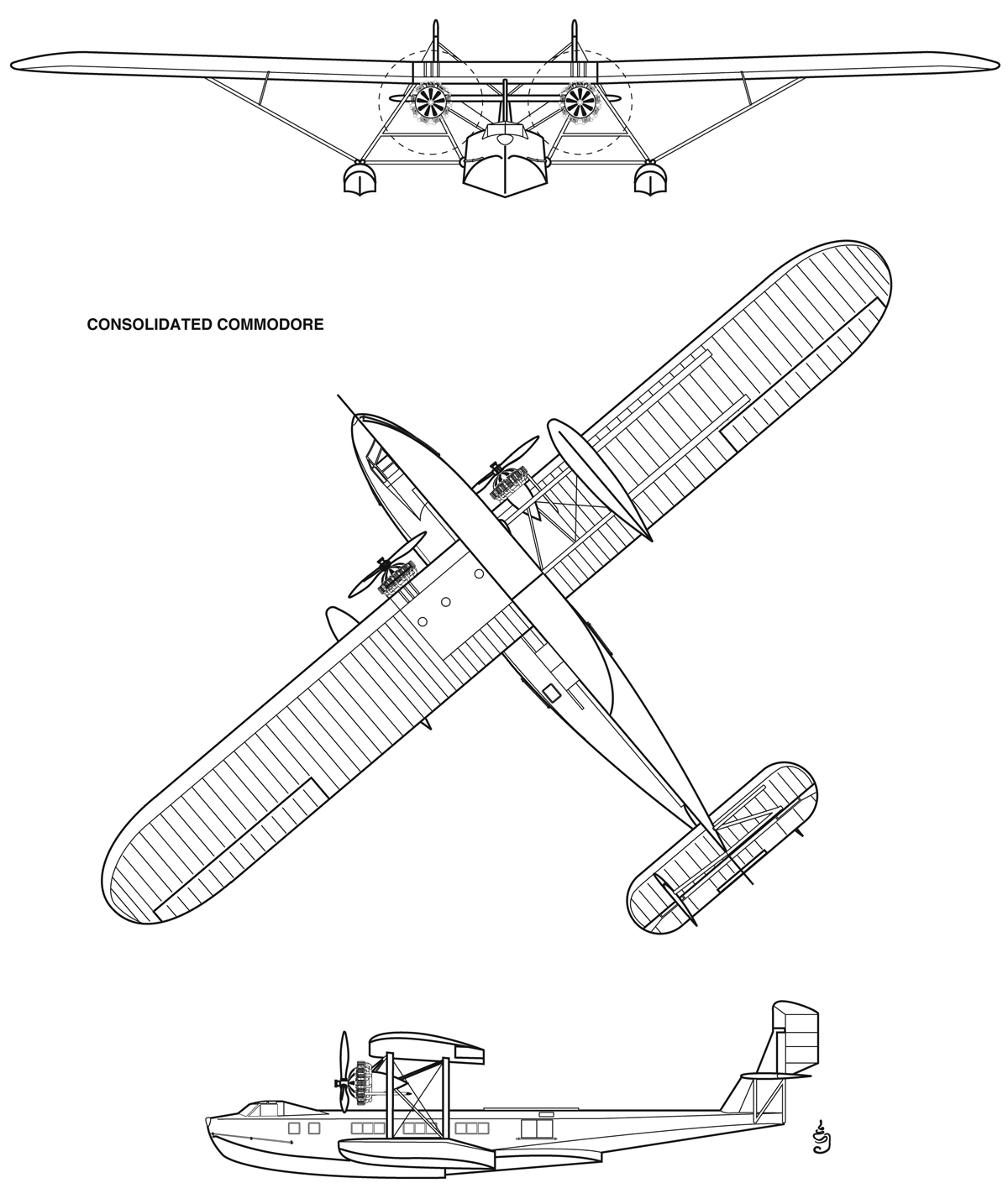 Avión Commodore