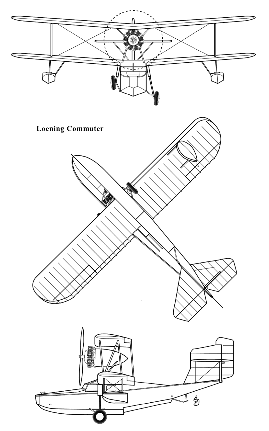 Loening Commuter hidroavioneta