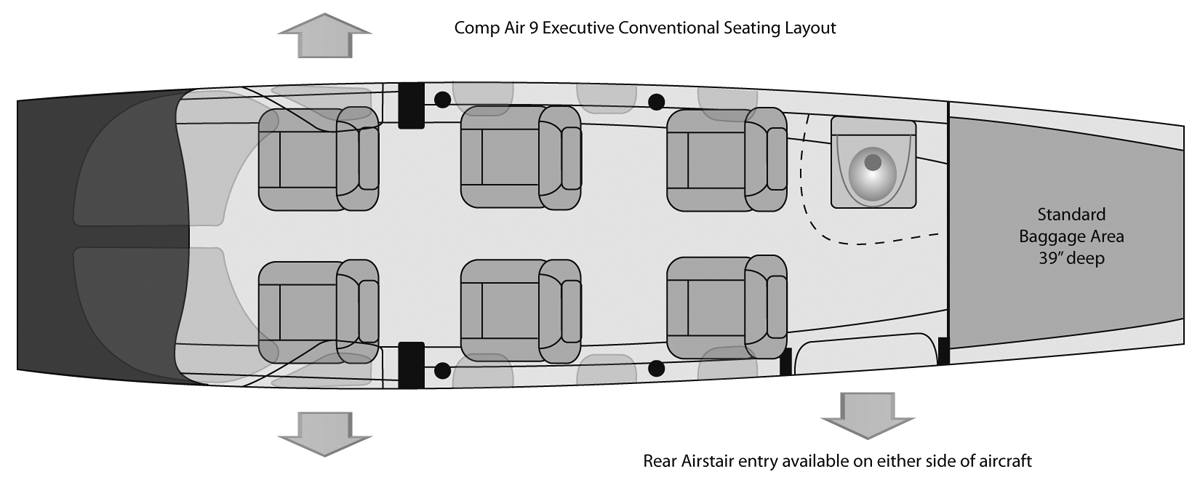 Comp Air 9 avión