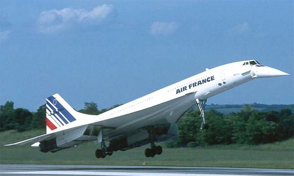 Concorde avión supersónico de pasajeros