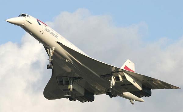 Concorde avión supersónico de pasajeros