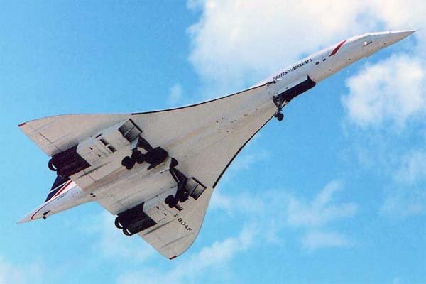 Concorde avión supersónico de pasajeros