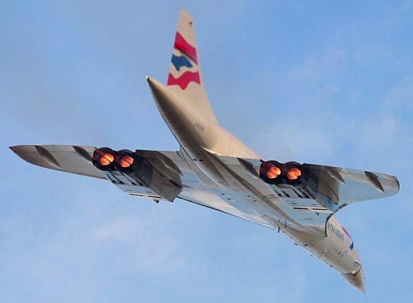 Concorde avión supersónico de pasajeros