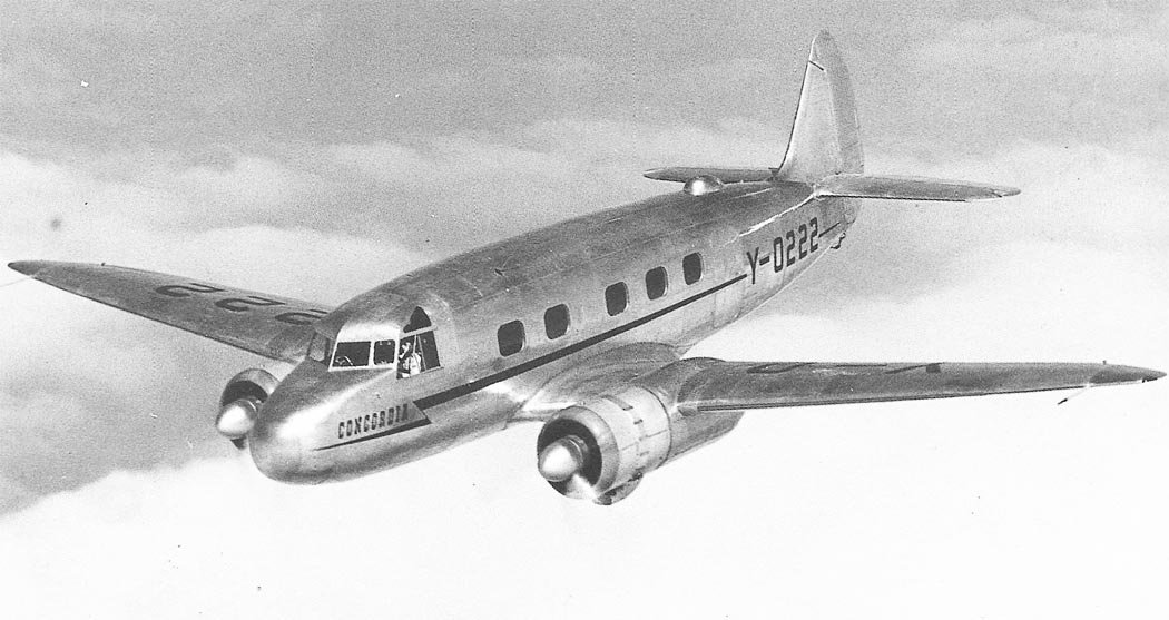Concordia aircraft