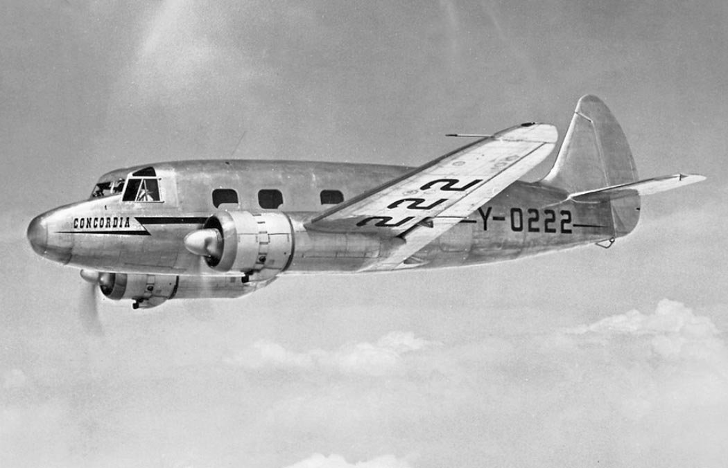 Concordia aircraft