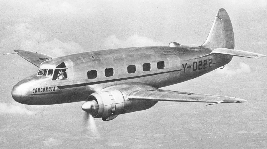 Concordia aircraft