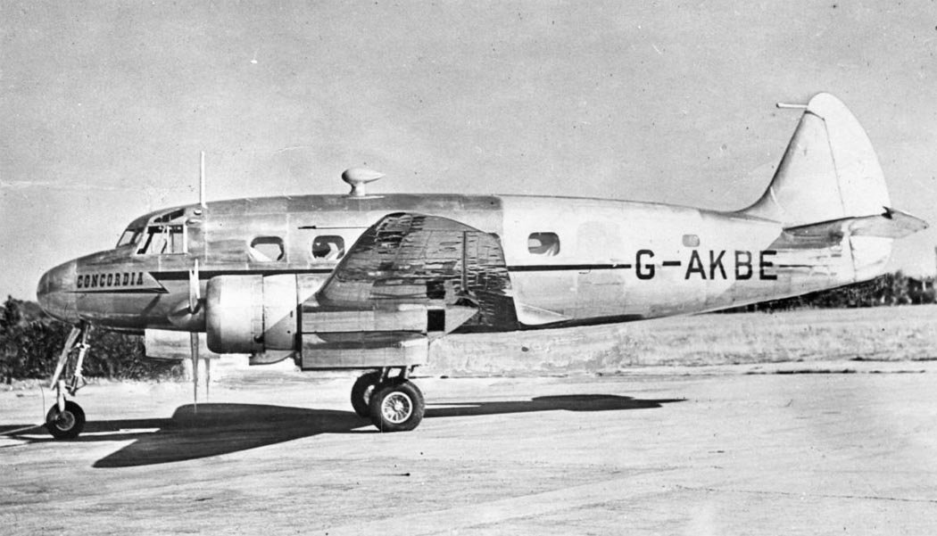 Concordia aircraft