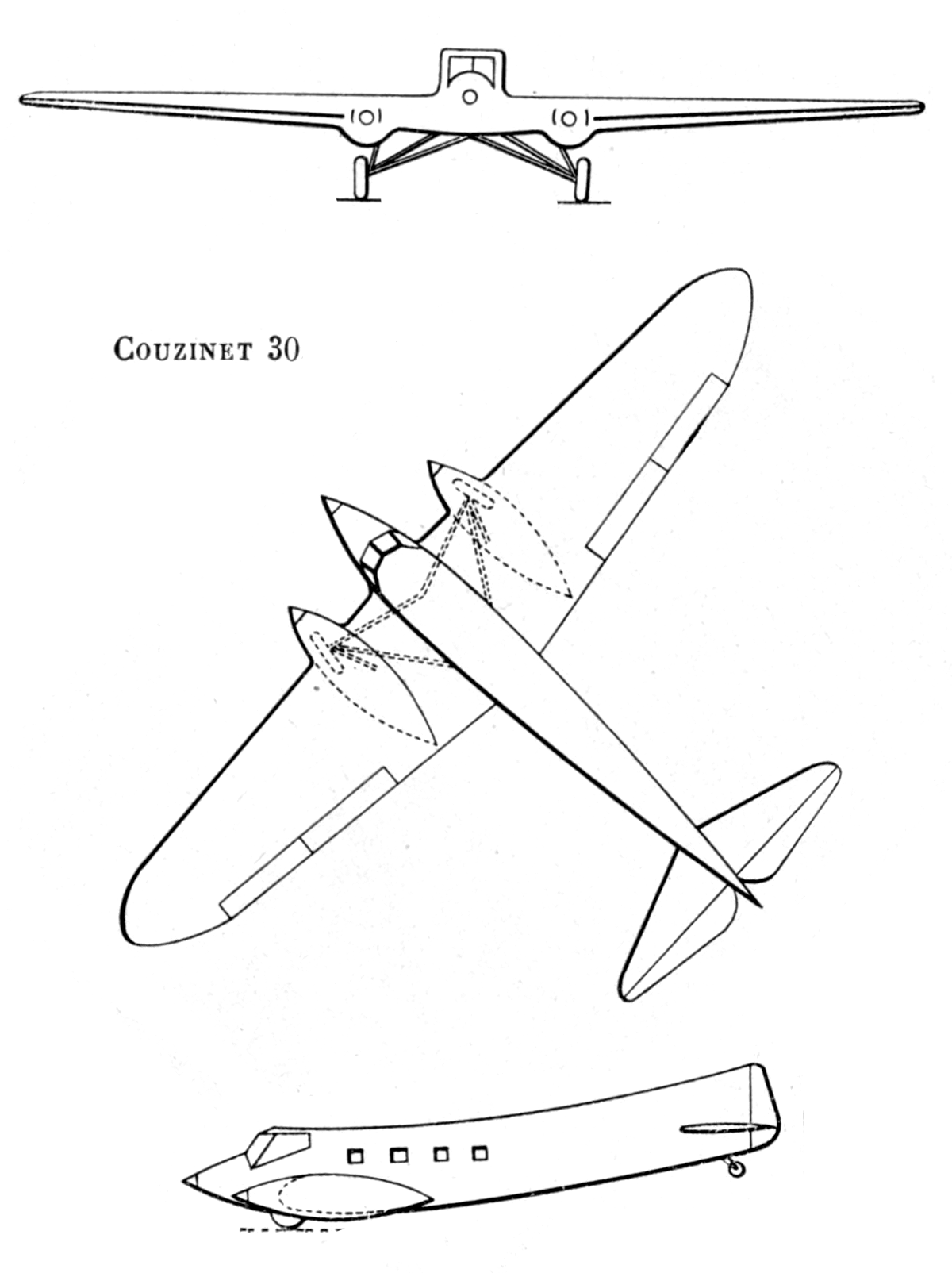 Couzinet 30 avión ligero