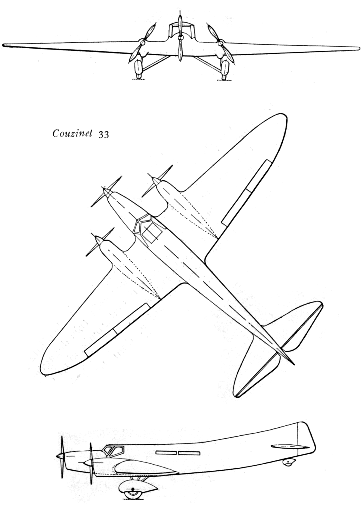 Couzinet 33 Biarritz aircraft