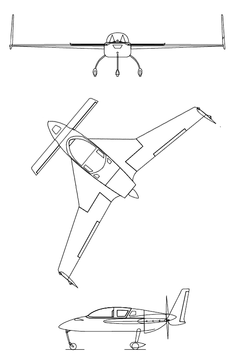 Cozy III(IV) homebuilt aircraft