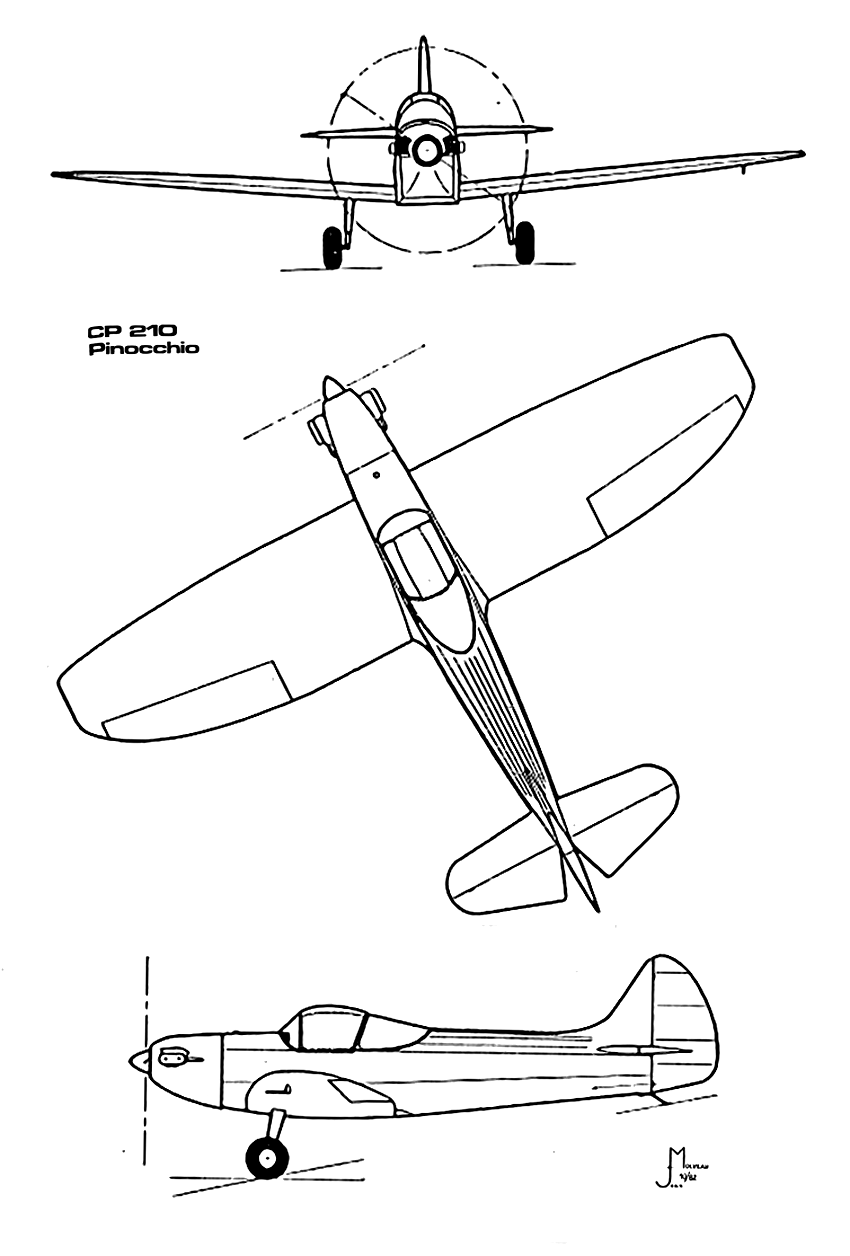 CP-20 Pinocchio avión ligero