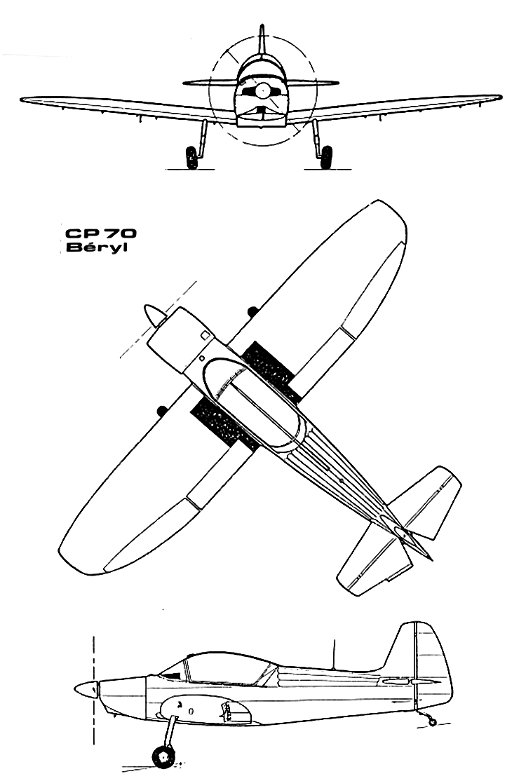 CP-70 Beryl avión ligero