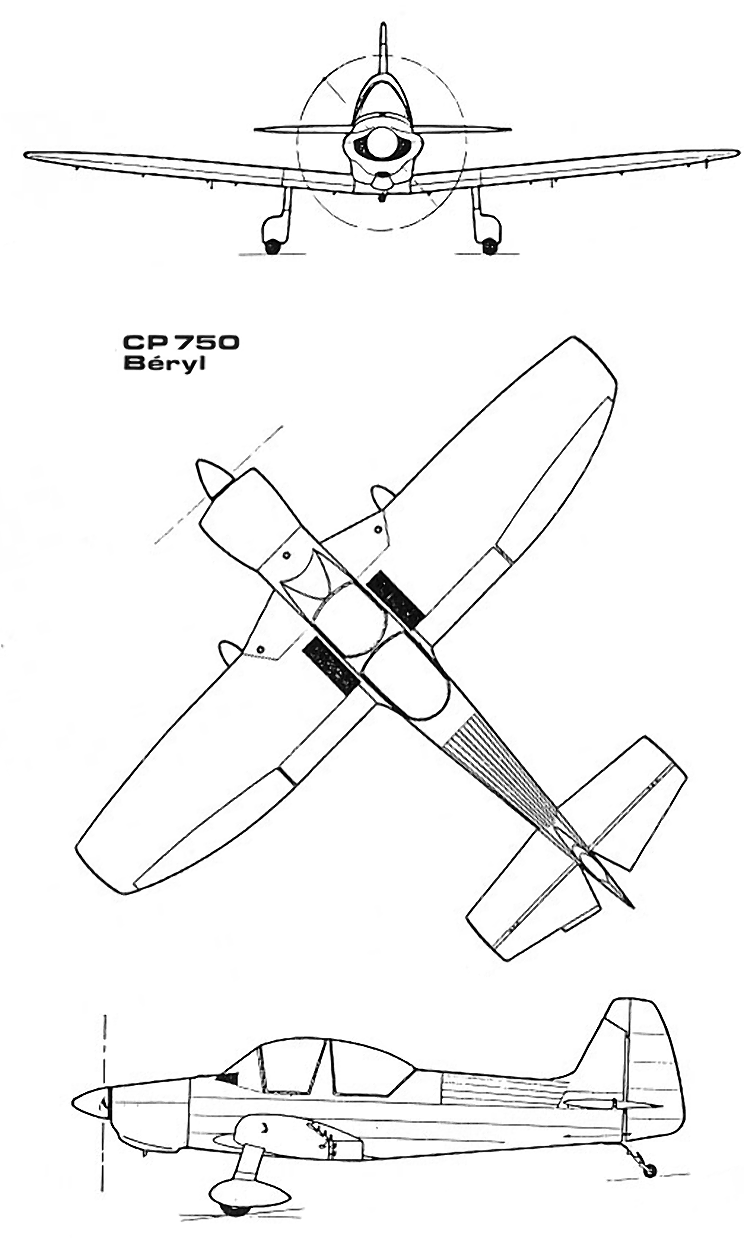 CP-70 Beryl avión ligero