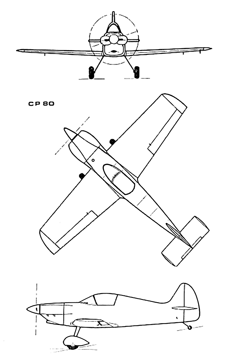 CP-80 Zephir avión deportivo ligero