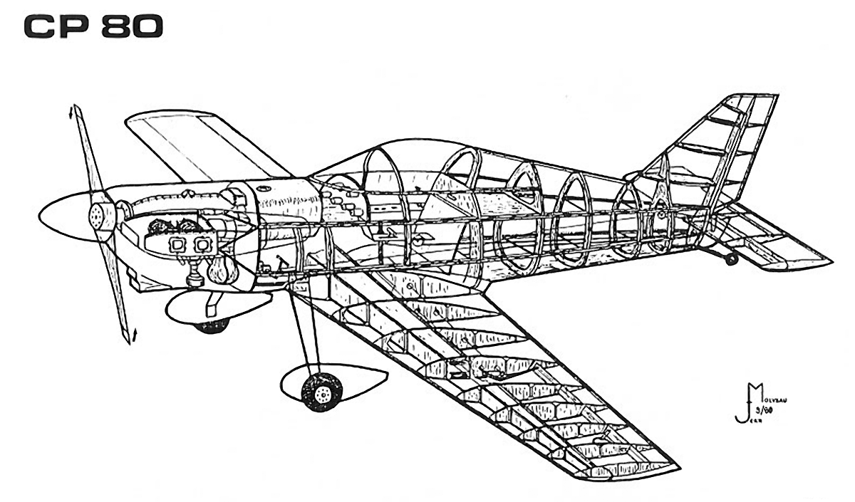 CP-80 Zephir avión deportivo ligero