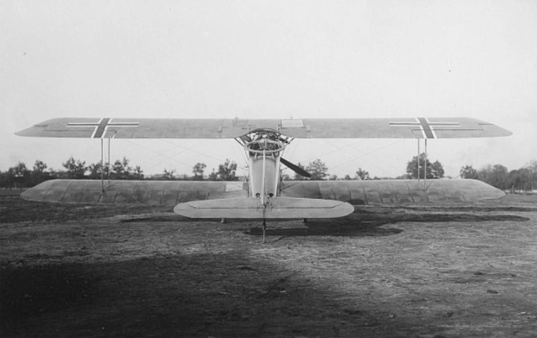 Halberstadt CL.IV biplano