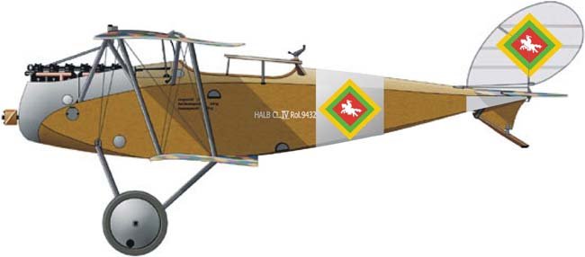 Halberstadt CL.IV biplano