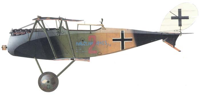Halberstadt CL.IV biplano